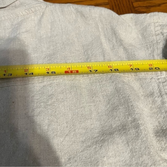 Finery x Proper Linen Blend Kimono Jacket Blazer Sz S Relaxed Fit Lagenlook - Picture 13 of 15